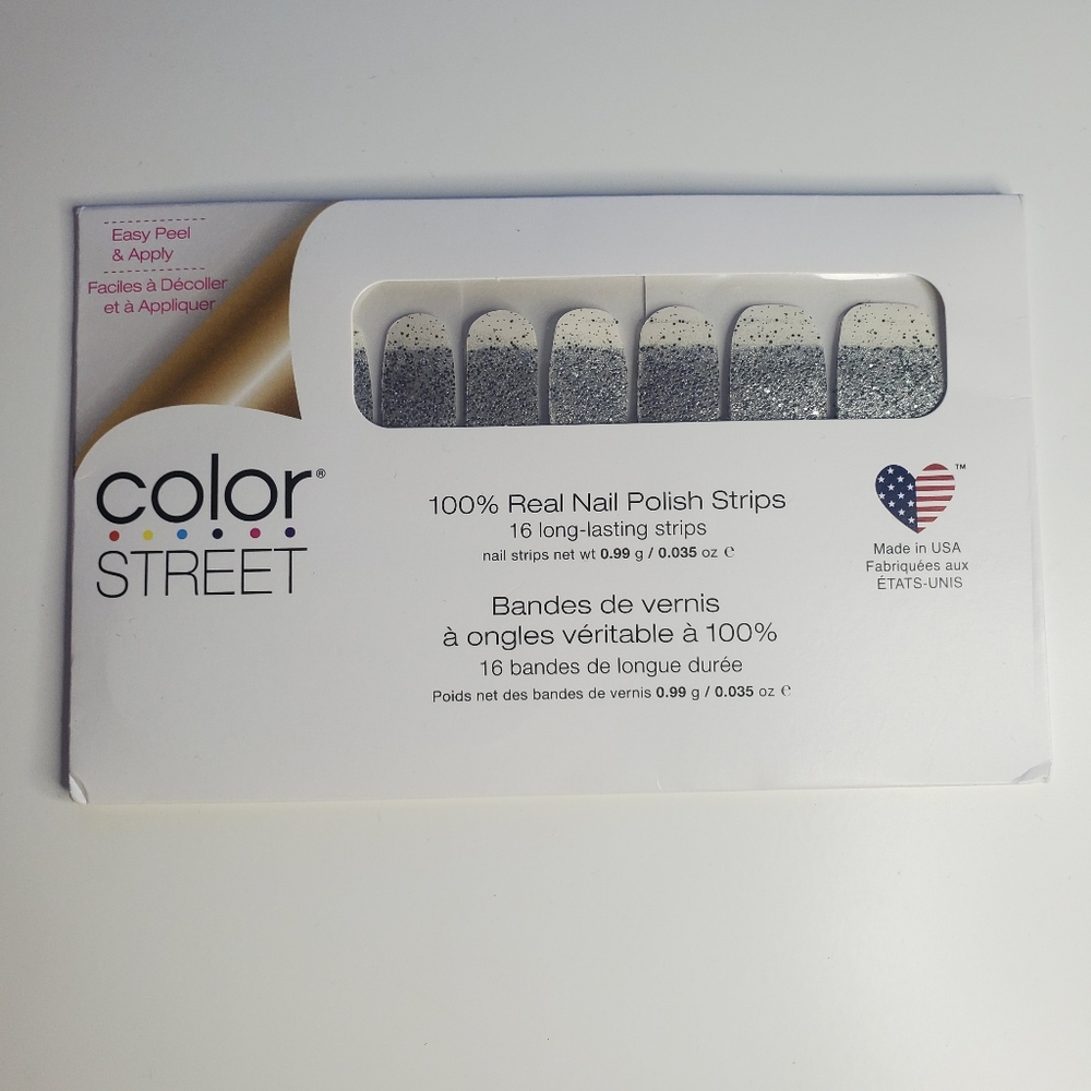 Color Street Nail Polish Strips Dripping in Diamonds